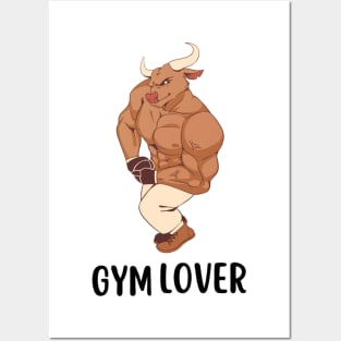 gym lover Posters and Art